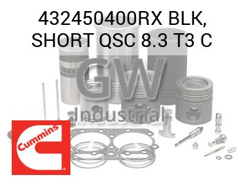 BLK, SHORT QSC 8.3 T3 C — 432450400RX