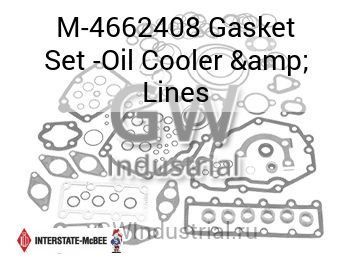 Gasket Set -Oil Cooler & Lines — M-4662408