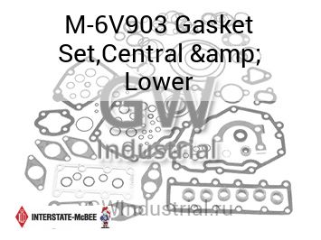 Gasket Set,Central & Lower — M-6V903