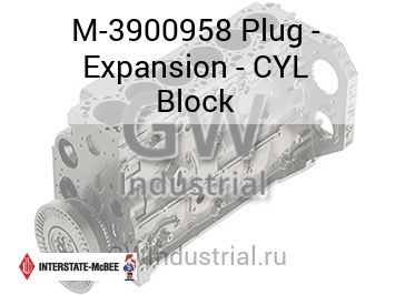 Plug - Expansion - CYL Block — M-3900958