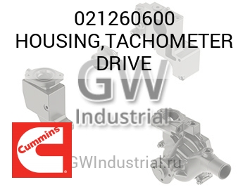 HOUSING,TACHOMETER DRIVE — 021260600