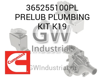 PRELUB PLUMBING KIT K19 — 365255100PL