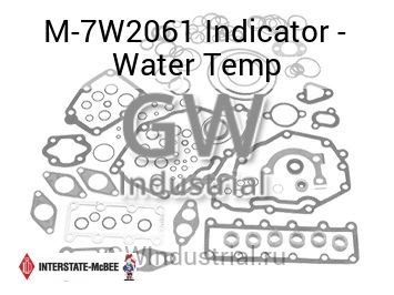 Indicator - Water Temp — M-7W2061