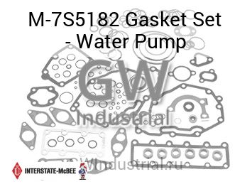 Gasket Set - Water Pump — M-7S5182