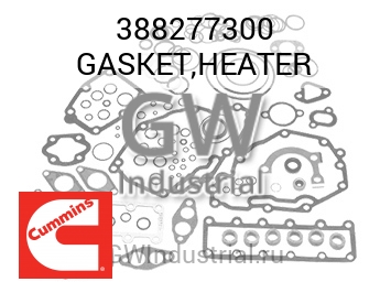 GASKET,HEATER — 388277300