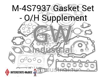 Gasket Set - O/H Supplement — M-4S7937