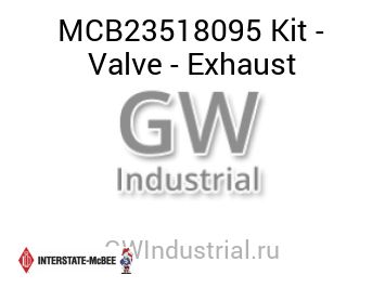 Kit - Valve - Exhaust — MCB23518095