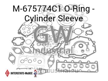 O-Ring - Cylinder Sleeve — M-675774C1