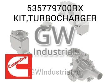 KIT,TURBOCHARGER — 535779700RX