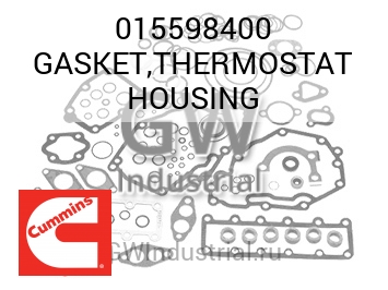 GASKET,THERMOSTAT HOUSING — 015598400