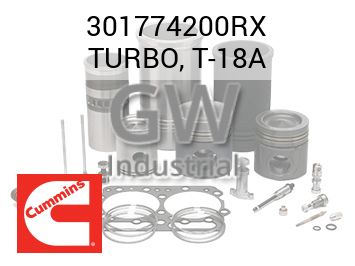 TURBO, T-18A — 301774200RX