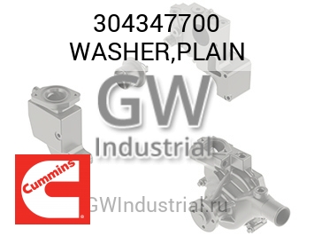 WASHER,PLAIN — 304347700