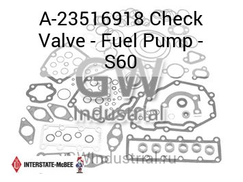Check Valve - Fuel Pump - S60 — A-23516918