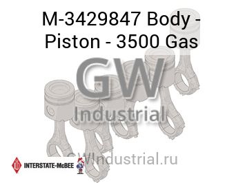 Body - Piston - 3500 Gas — M-3429847