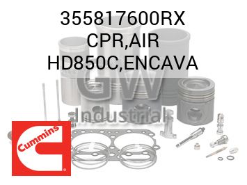 CPR,AIR HD850C,ENCAVA — 355817600RX