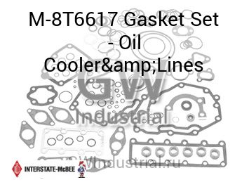 Gasket Set - Oil Cooler&Lines — M-8T6617