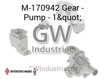 Gear - Pump - 1" — M-170942