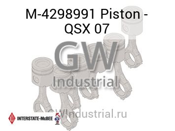 Piston - QSX 07 — M-4298991