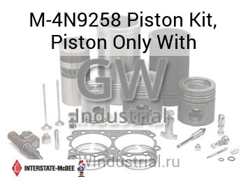 Piston Kit, Piston Only With — M-4N9258