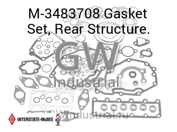 Gasket Set, Rear Structure. — M-3483708