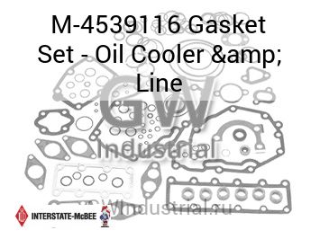 Gasket Set - Oil Cooler & Line — M-4539116