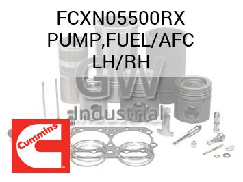 PUMP,FUEL/AFC LH/RH — FCXN05500RX
