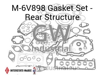 Gasket Set - Rear Structure — M-6V898