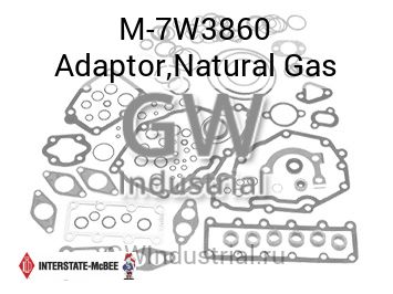 Adaptor,Natural Gas — M-7W3860