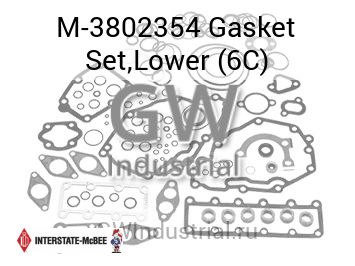 Gasket Set,Lower (6C) — M-3802354