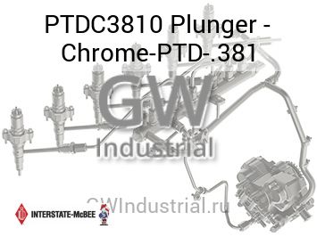 Plunger - Chrome-PTD-.381 — PTDC3810