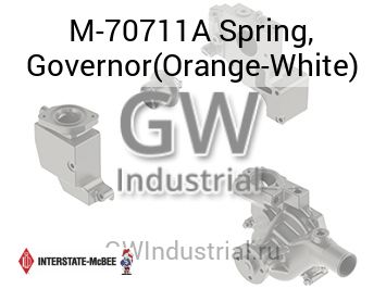 Spring, Governor(Orange-White) — M-70711A