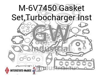 Gasket Set,Turbocharger Inst — M-6V7450