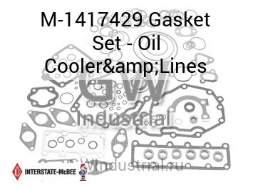 Gasket Set - Oil Cooler&Lines — M-1417429