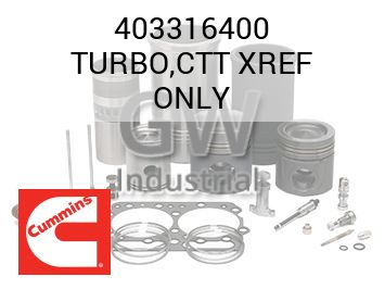 TURBO,CTT XREF ONLY — 403316400