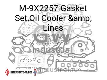 Gasket Set,Oil Cooler & Lines — M-9X2257