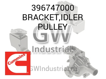 BRACKET,IDLER PULLEY — 396747000