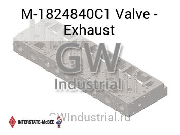 Valve - Exhaust — M-1824840C1