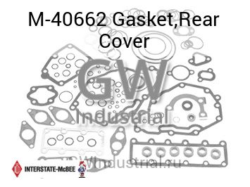 Gasket,Rear Cover — M-40662