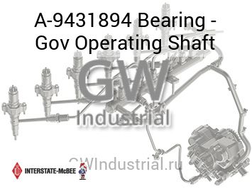 Bearing - Gov Operating Shaft — A-9431894