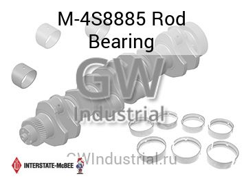 Rod Bearing — M-4S8885