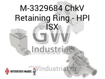ChkV Retaining Ring - HPI ISX — M-3329684