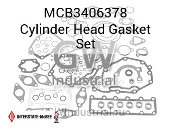 Cylinder Head Gasket Set — MCB3406378