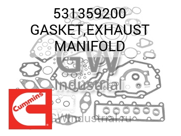 GASKET,EXHAUST MANIFOLD — 531359200