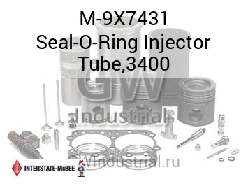 Seal-O-Ring Injector Tube,3400 — M-9X7431