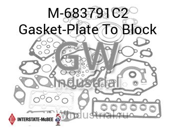 Gasket-Plate To Block — M-683791C2