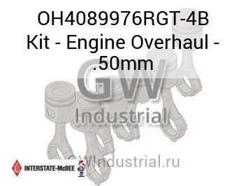 Kit - Engine Overhaul - .50mm — OH4089976RGT-4B