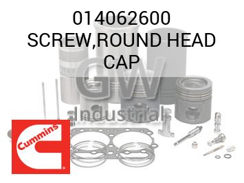 SCREW,ROUND HEAD CAP — 014062600