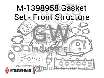 Gasket Set - Front Structure — M-1398958