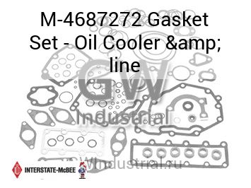 Gasket Set - Oil Cooler & line — M-4687272