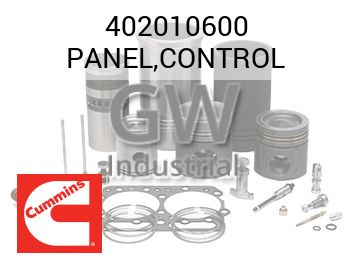 PANEL,CONTROL — 402010600